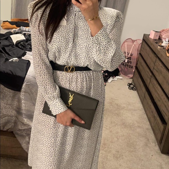 Zara polka dot midi dress - Picture 7 of 7